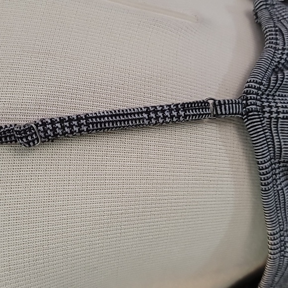 Wild Fable black and white checkered plaid jumpsuit romper wide leg XXL - Picture 11 of 14